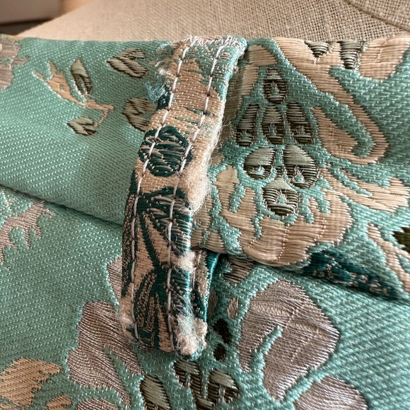 ETRO JACQUARD CIGARETTE TROUSERS- Size 40 Italian - Picture 9 of 16